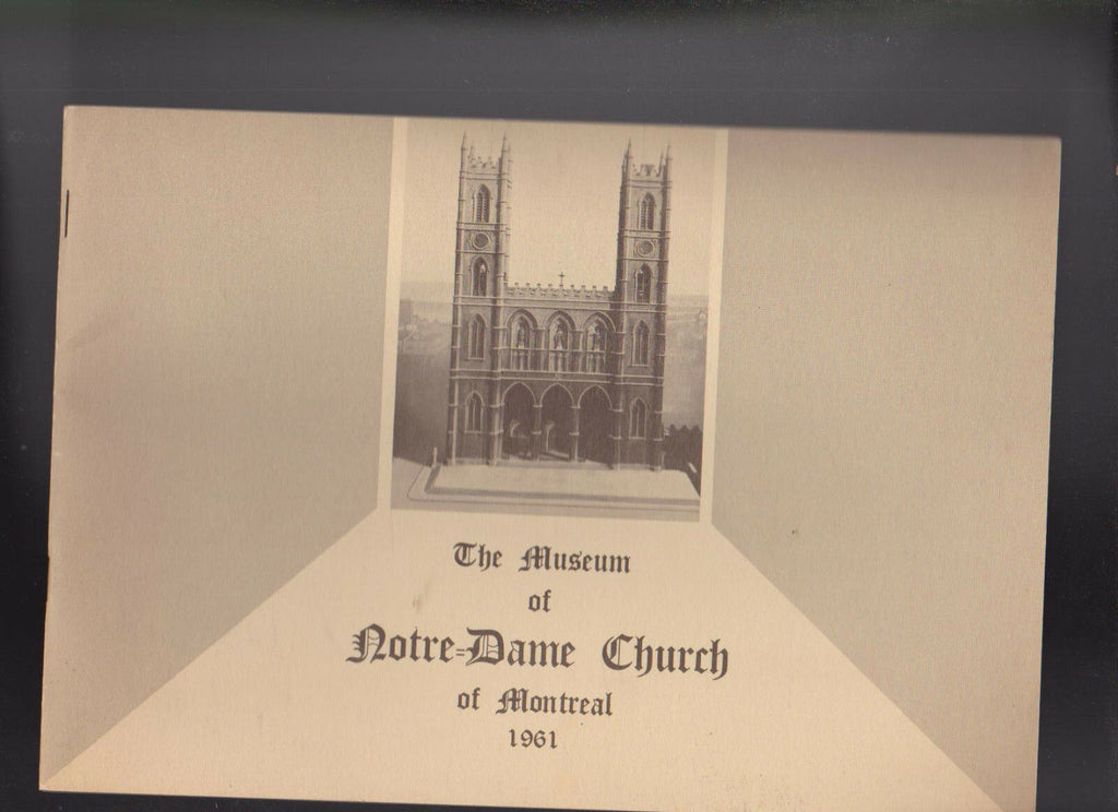 The Museum of Notre Dame Church of Montreal Canada 1961