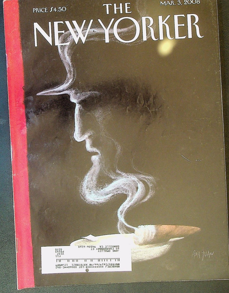 New Yorker Magazine March 3 2008 Ana Juan Daniel Cicciaro Jr John White