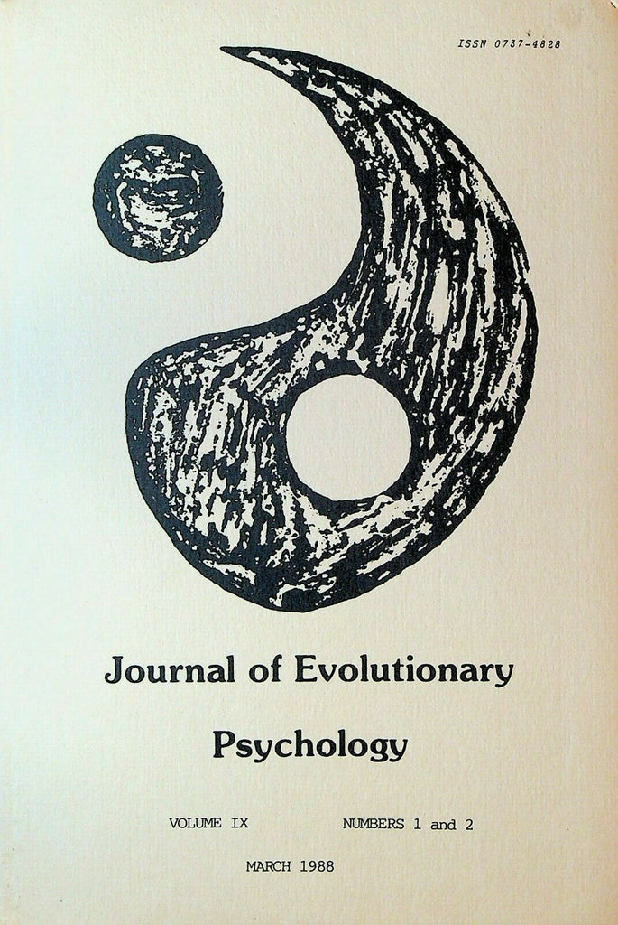 Journal of Evolutionary Psychology March 1988 Gil Vicente Ingmar Bergman