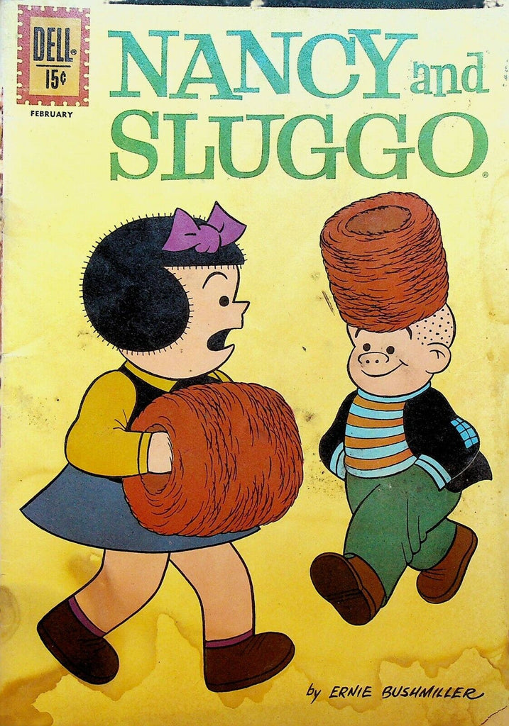 Nancy & Sluggo 186 Dell Comics 1962 Charlie Brown Peanuts Hand Mitt