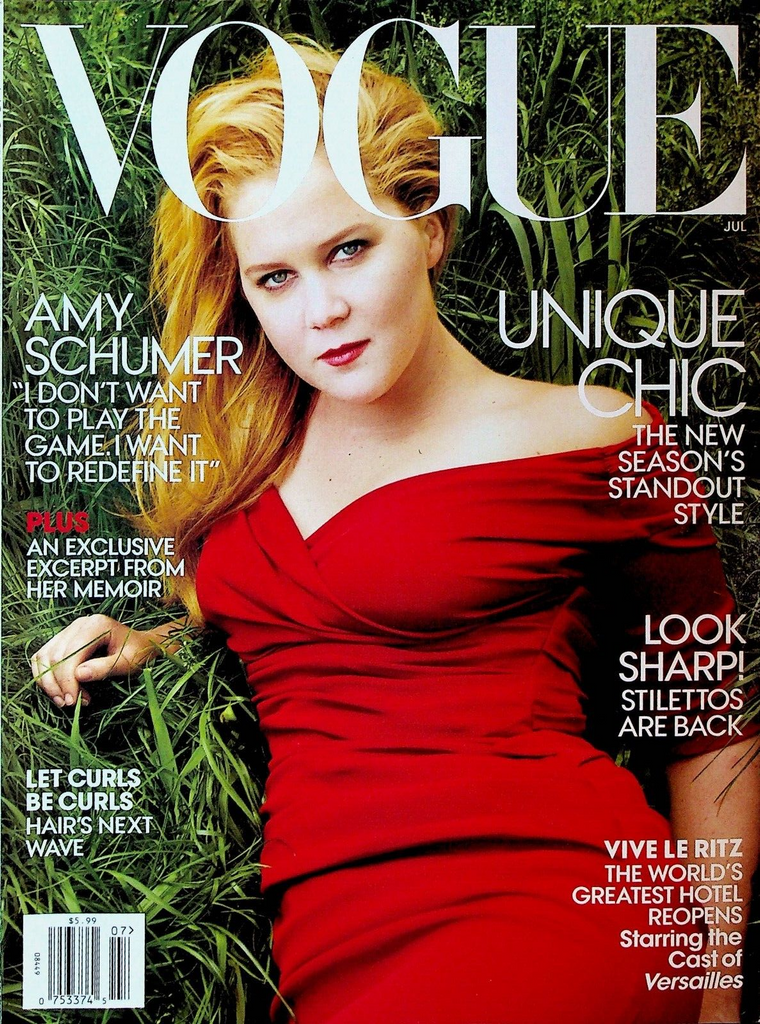 Vogue Magazine July 2016 Amy Schumer Daniel Radcliffe Riz Ahmed