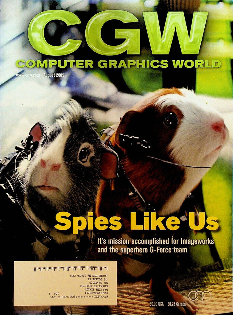 Computer Graphics World Magazine August 2009 G-Force Harry Potter