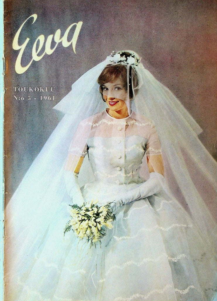 Eeva Magazine May 1961 Lise Bodin Miss Denmark Evan Hunter
