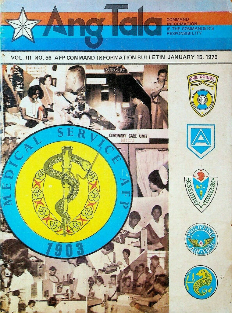 Ang Tala January 15 1975 Armed Forces of Philippines Chanda Romero