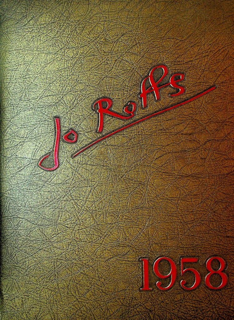 St John Fisher College Yearbook Rochester NY 1958 Jo Roffs