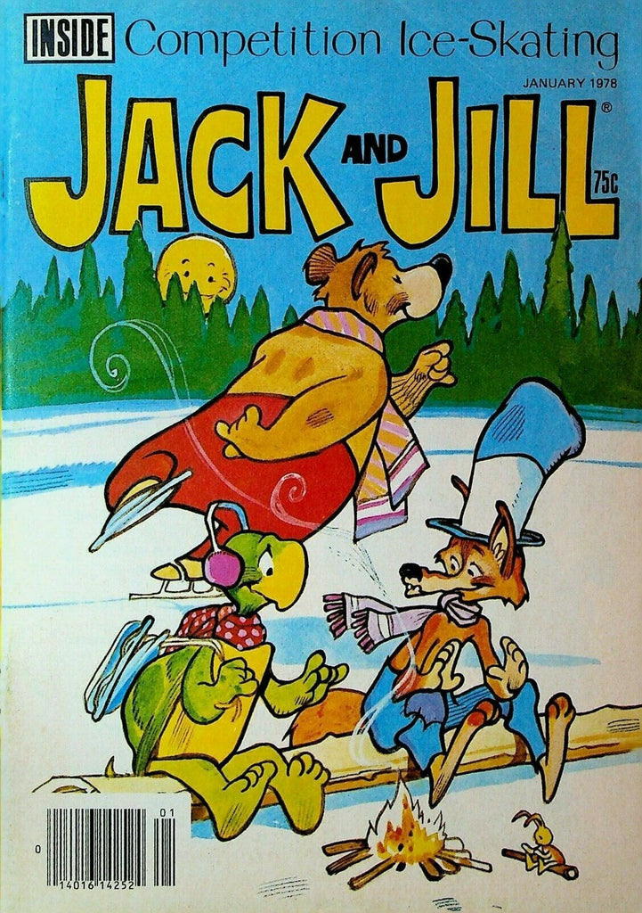 Jack & Jill Magazine January 1978 Louis Armstrong Competitive Ice-Skating