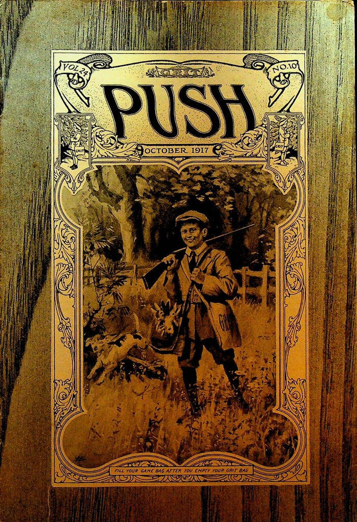 Push Magazine November 1917 Grit Rabbit Hunting