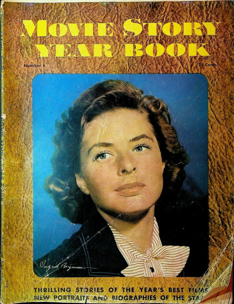 Movie Story Year Book #6 1948 Shirley Temple Natalie Wood Clark Gable