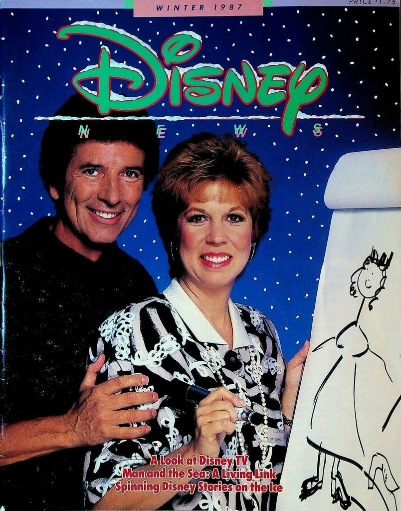 Walt Disney News Magazine Winter 1987 Magic on Ice Win Lose or Draw