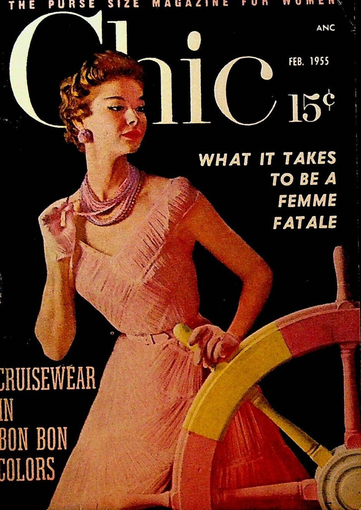 Chic Magazine February 1955 FIRST ISSUE Susan Shentall Marian Anderson