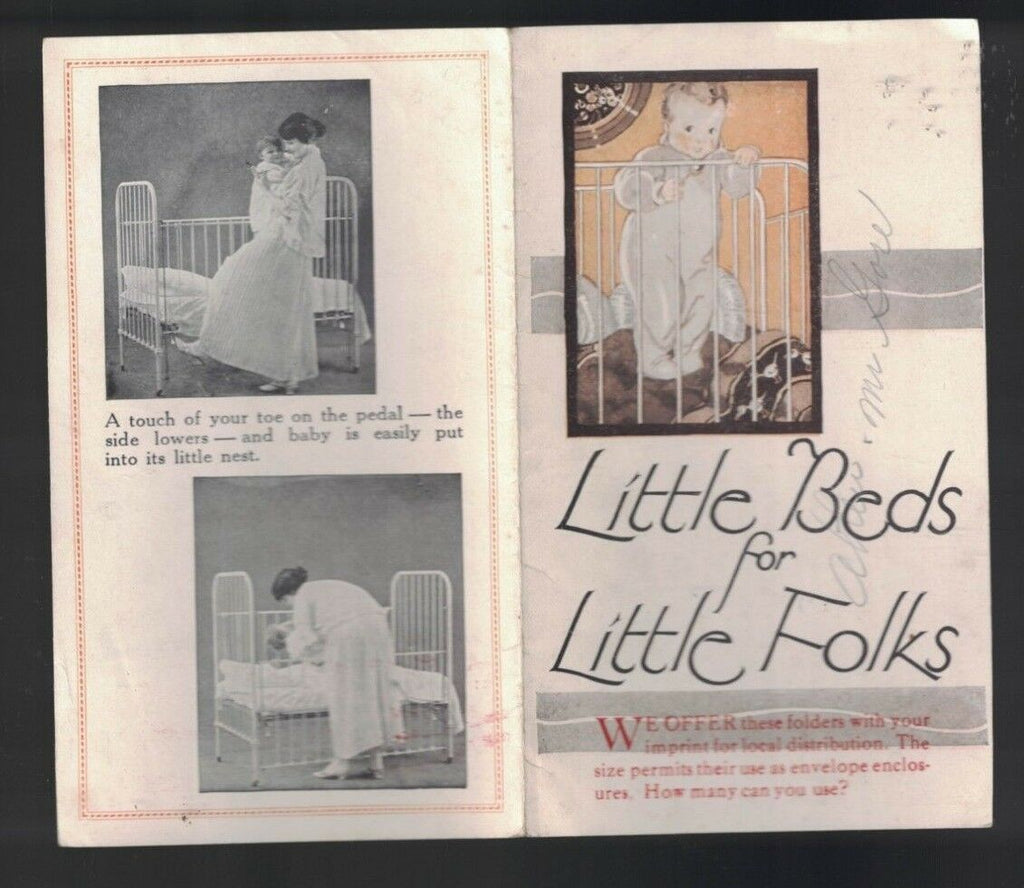 Little Beds for Little Folks Brochure Foster Ideal Beds 1900s