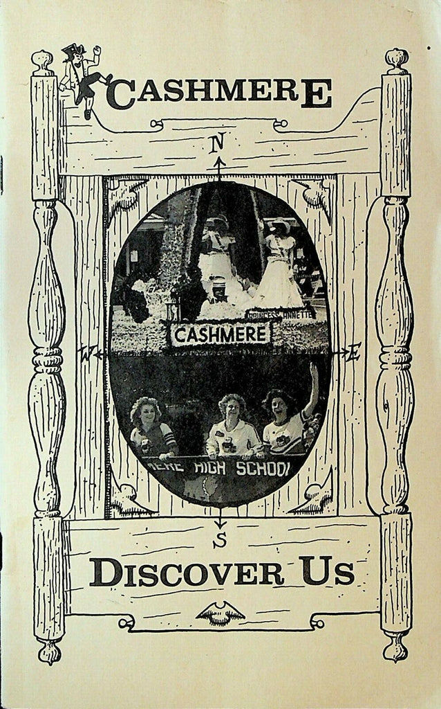 Cashmere Washington Discover Us Tourist Booklet 1983