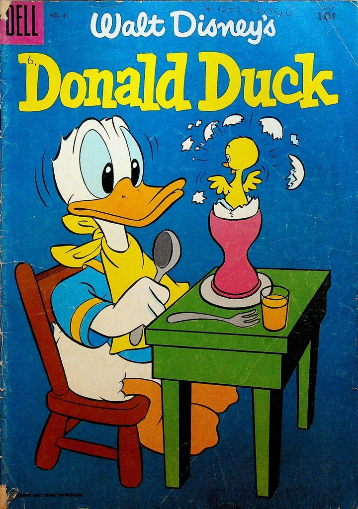 Donald Duck 41  Dell Comics 1955 Baby Chick