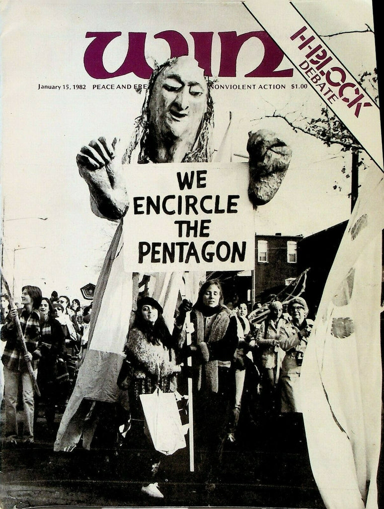 Win Magazine January 15 1982 Northern Ireland H Block Hunger Strike