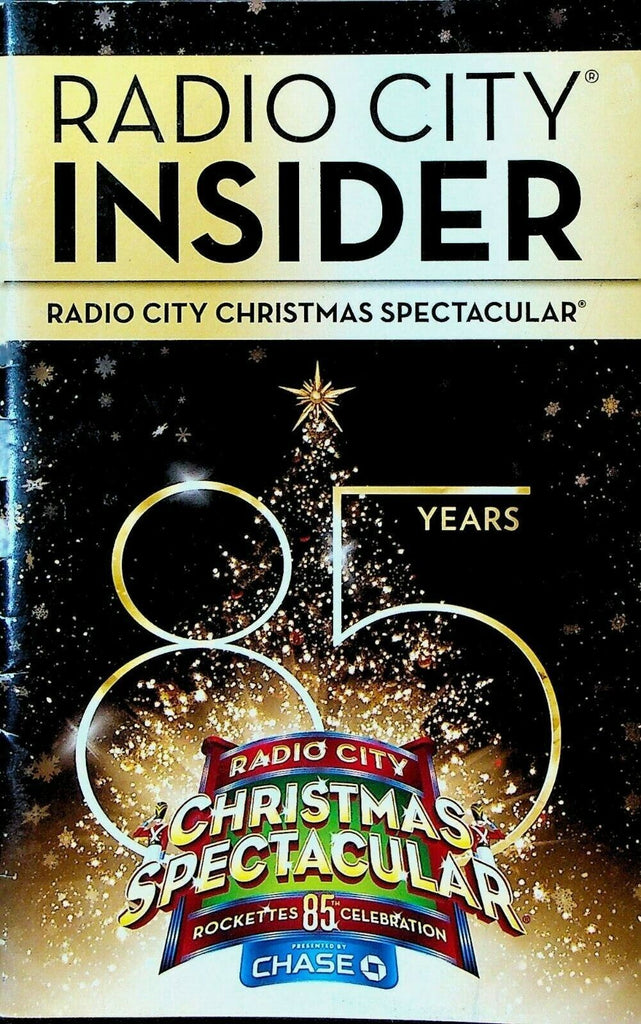 Radio City Insider 2012 Rockettes Christmas Spectacular Program