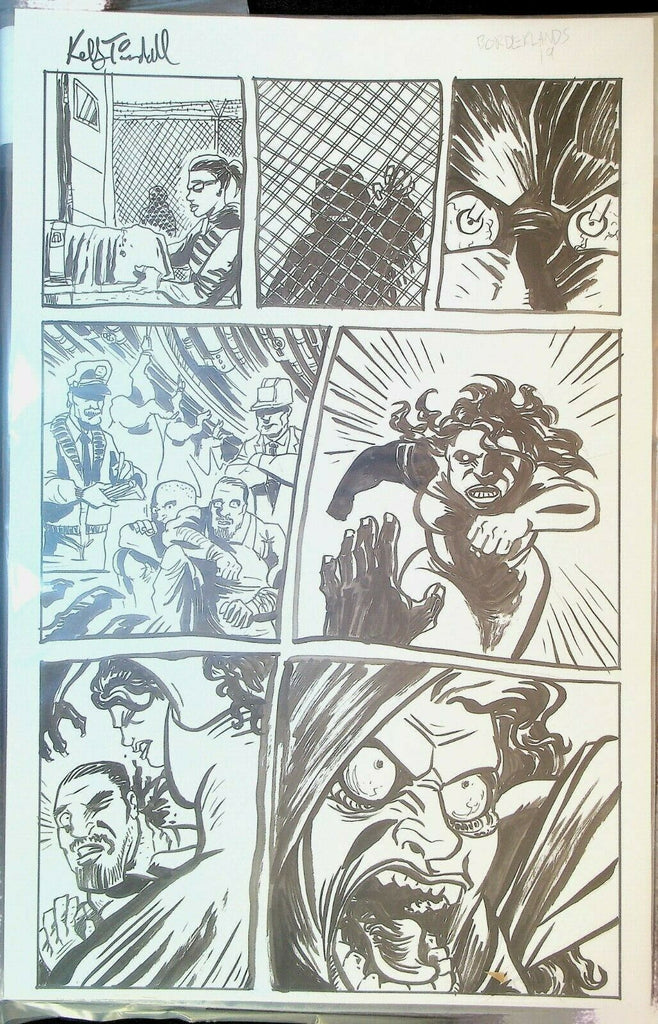 Borderlands Original Art 2000s Kelly Tindall Page 19