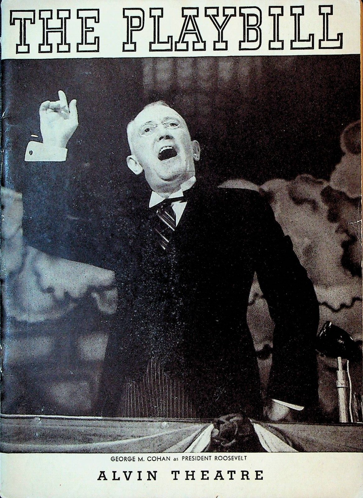 I'd Rather Be Right Playbill December 13 1937 George M Cohen Florenz Ames