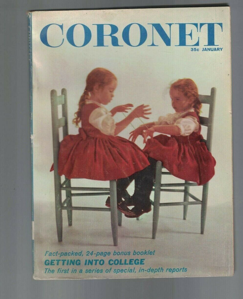 Coronet Magazine January 1961 Cat's Cradle Jackie Cooper Billy Fisher