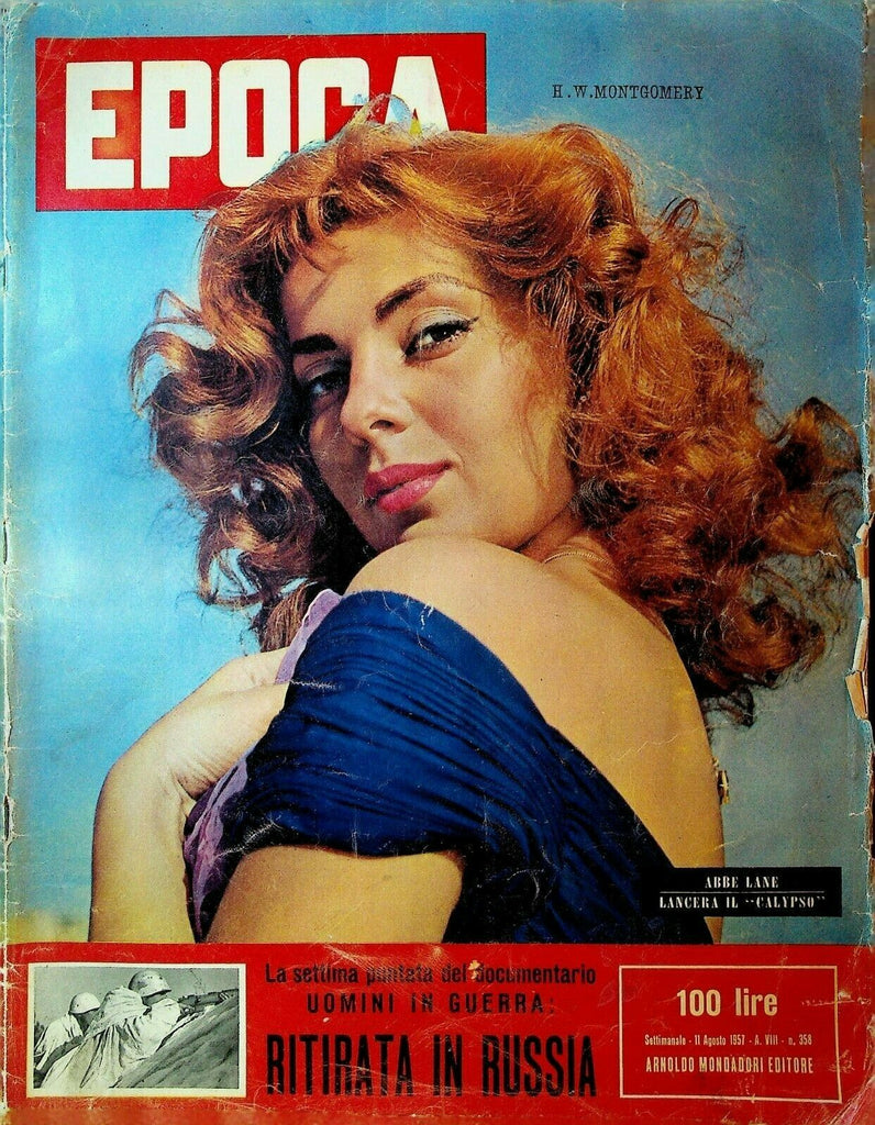 Epoca Magazine August 11 1957 Harry Belafonte Daniel Gelin Joan Crawford