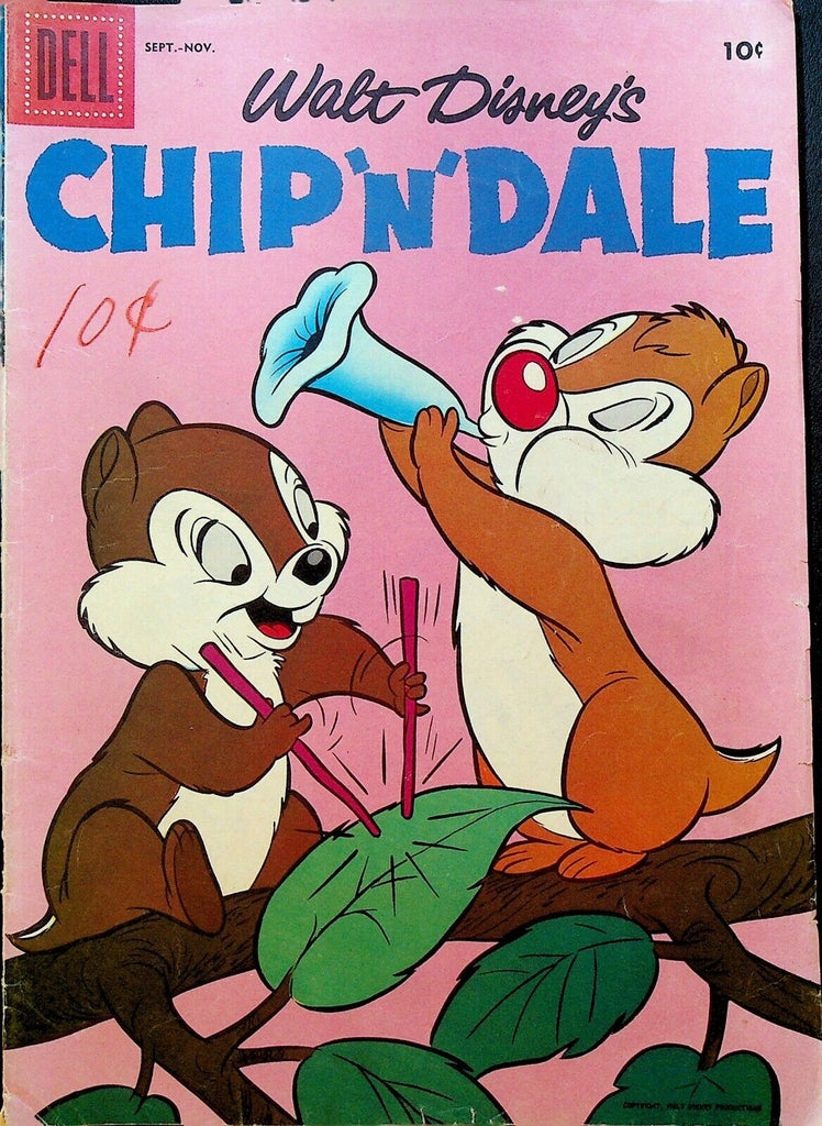 Chip n Dale 11 1957 Dell Comics Walt Disney Plant Band