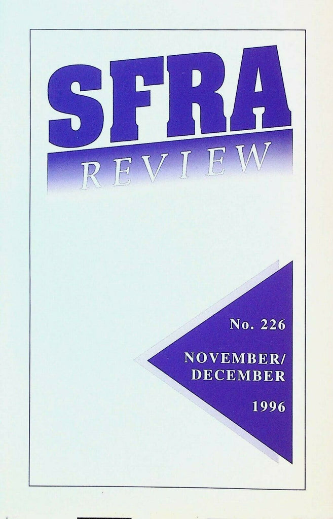 SFRA Review #226 November 1996 WW Denslow Dr Seuss JK Potter Wayne Barlowe