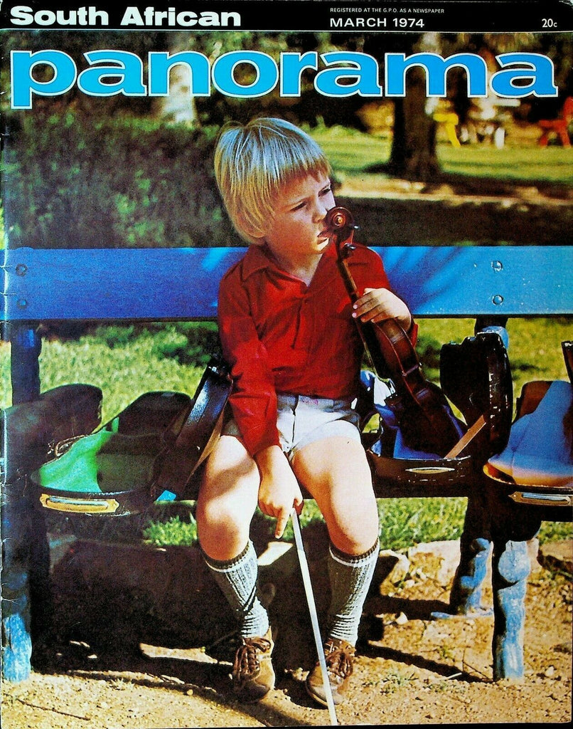 South African Panorama Magazine March 1974 Cluny Farm Middelburg