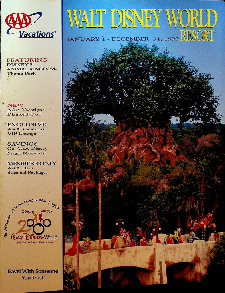 AAA Vacations Magazine 1999 Walt Disney World Resort Animal Kingdom