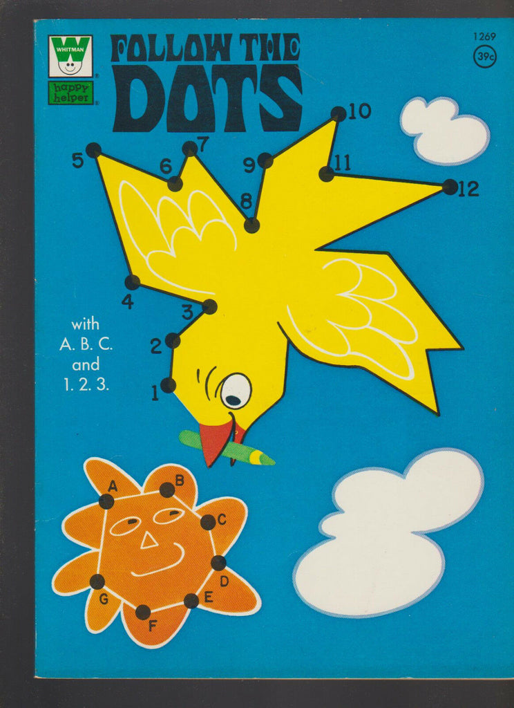 Follow the Dots Whitman Happy Helper Book #1269 1975