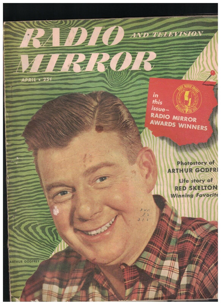 Radio Television Mirror April 1949 Red Skelton Arthur Godfrey Dr Hodge Buffalo
