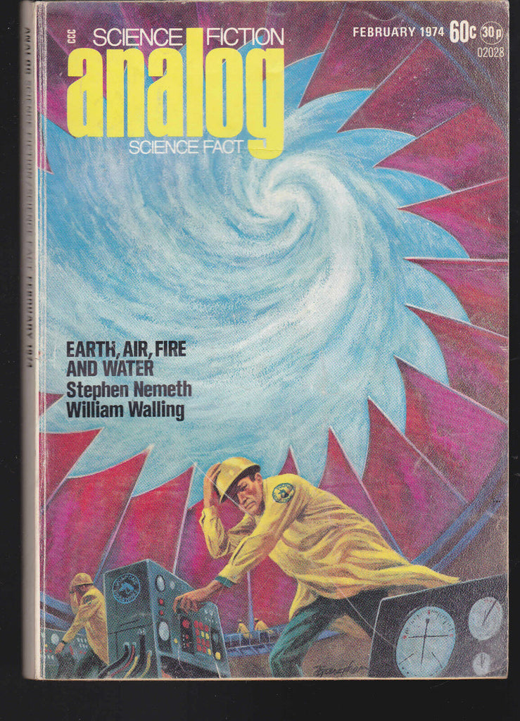 Analog Magazine February 1974 PJ Plauger Stephen Nemeth William Walling