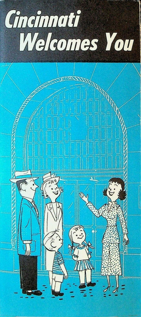 Cincinnati Ohio Welcomes You Brochure 1957 Royals Basketball