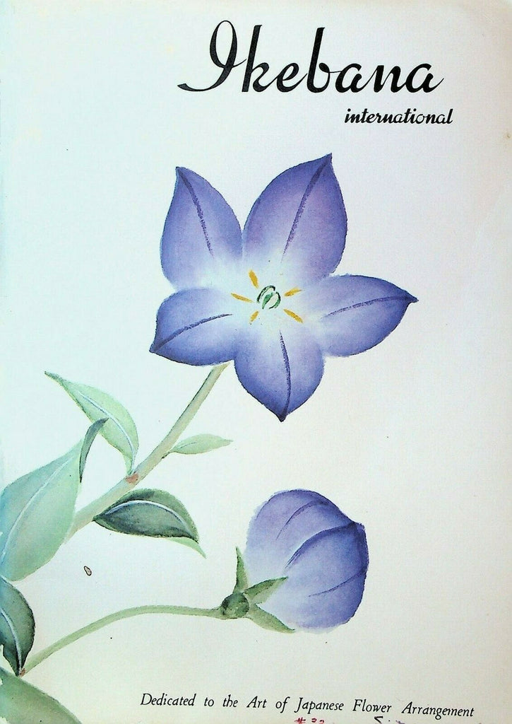 Ikebana International Magazine Summer 1971 Japanese Flower Arrangement