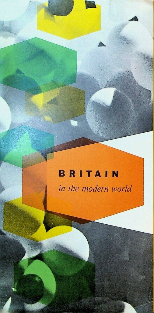Britain In the Modern World 1960 Brochure Fairey Rotodyne Durgapur Steelworks