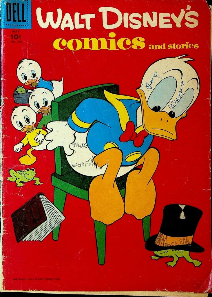 Walt Disney's Comics & Stories 200 Dell Comics 1957 Donald Duck Magician