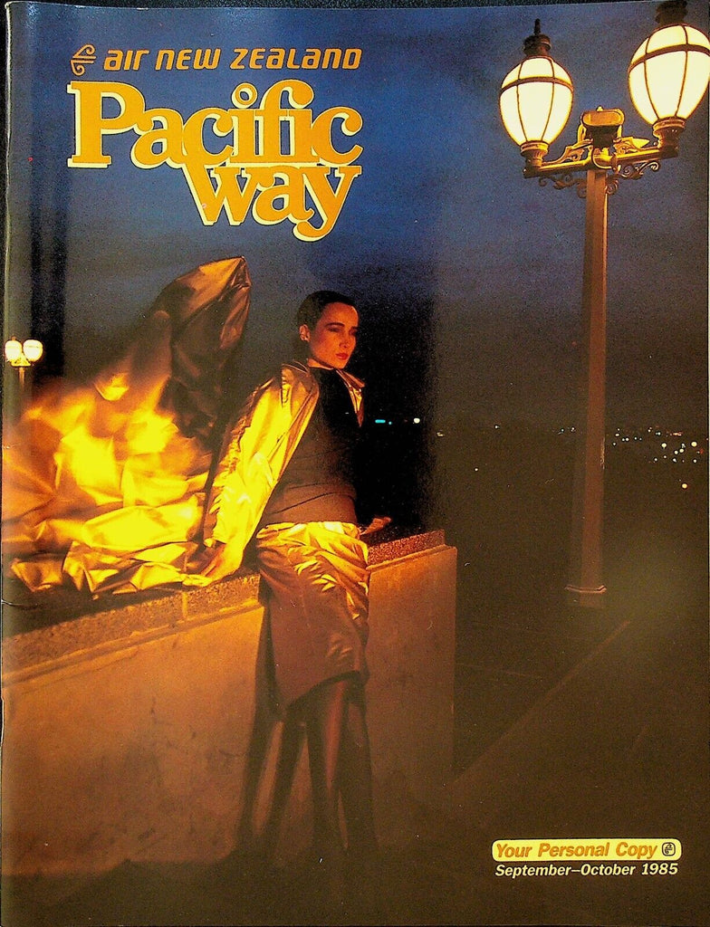 Air New Zealand Pacific Way Magazine September 1985 Peru Lake Taupo Japan