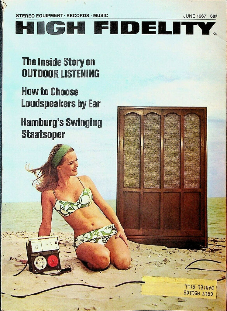 High Fidelity Magazine June 1967 Johnny Mercer Staatsoper Stravinsky