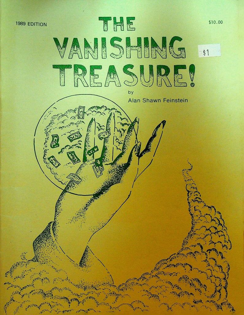 The Vanishing Treasure by Alan Shawn Feinstein 1989 Collecting Banknotes