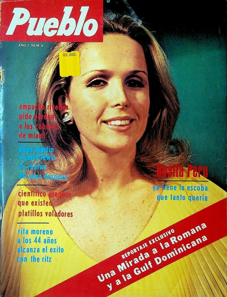 Pueblo Magazine November 1976 Jackie Onassis Rita Moreno Woody Allen