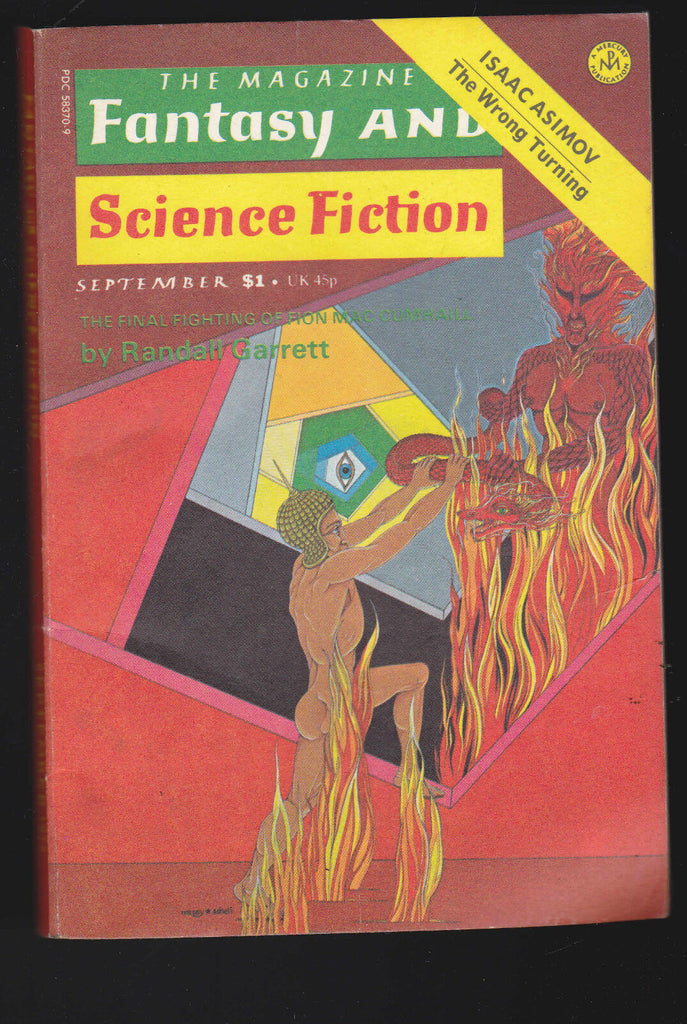 Magazine of Fantasy & Science Fiction September 1975 Isaac Asimov