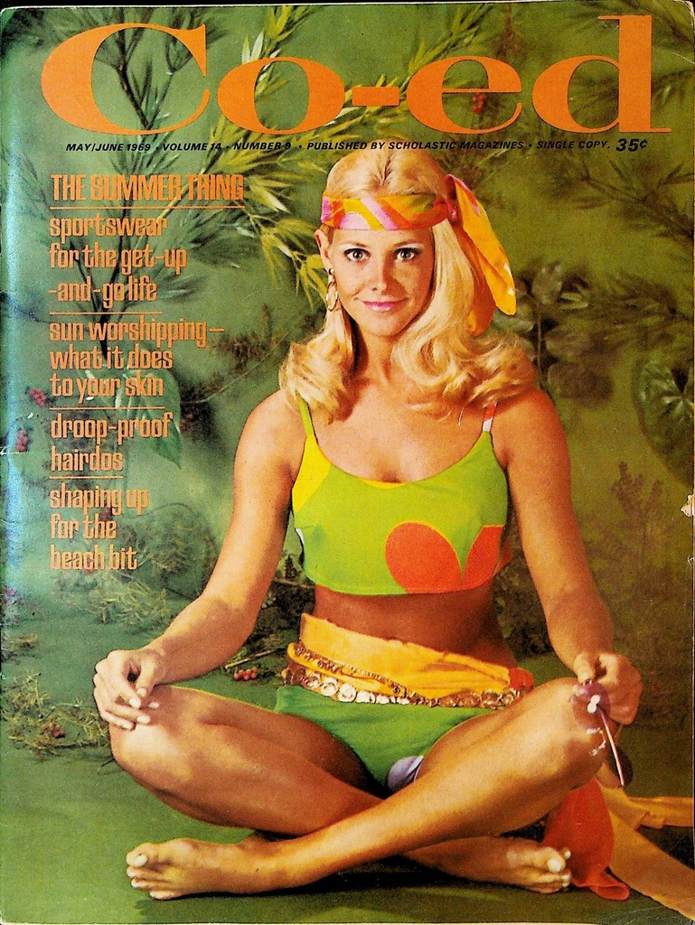 Co-Ed Magazine May 1969 Buddy Hackett Dean Jones Joan Lowery Nixon