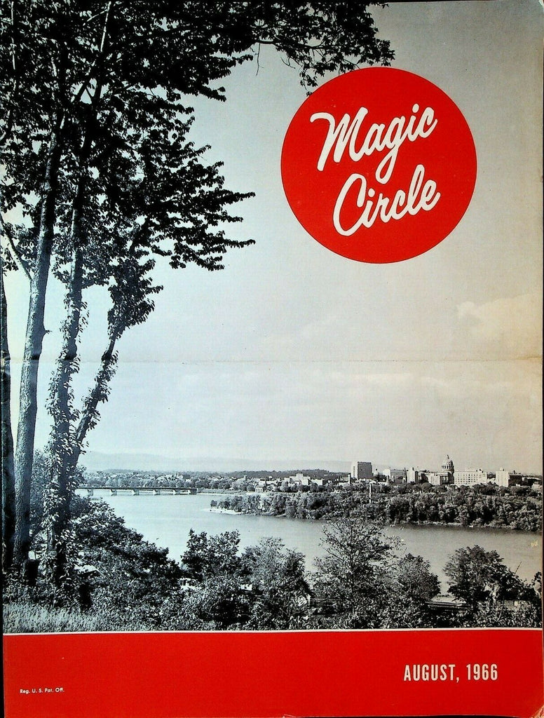 Magic Circle Magazine August 1966 Hagerstown In Perfect Nashua Spendthrift Farm