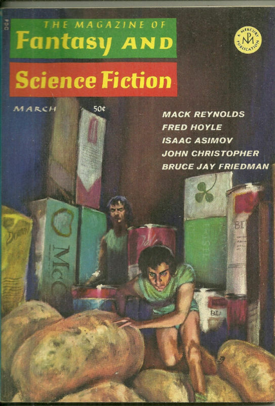 Magazine of Fantasy & Science Fiction March 1967  ISAAC ASIMOV