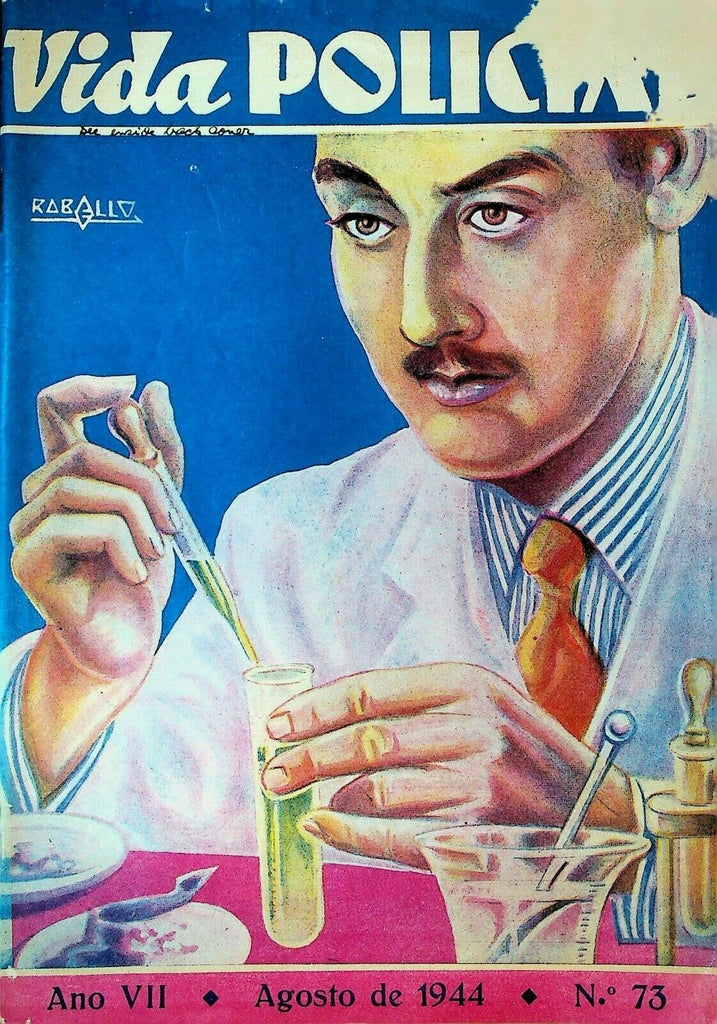 Vida Policial Magazine August 1944 Brazil Police