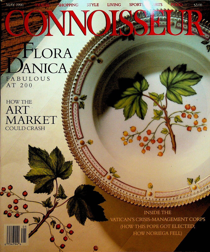 Connoisseur Magazine May 1990 Flora Danica Lambada Charles Dutoit Vatican