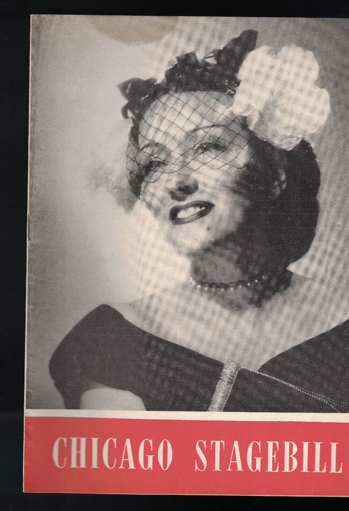 A Goose for the Gander Chicago Stagebill July 11 1944 Gloria Swanson