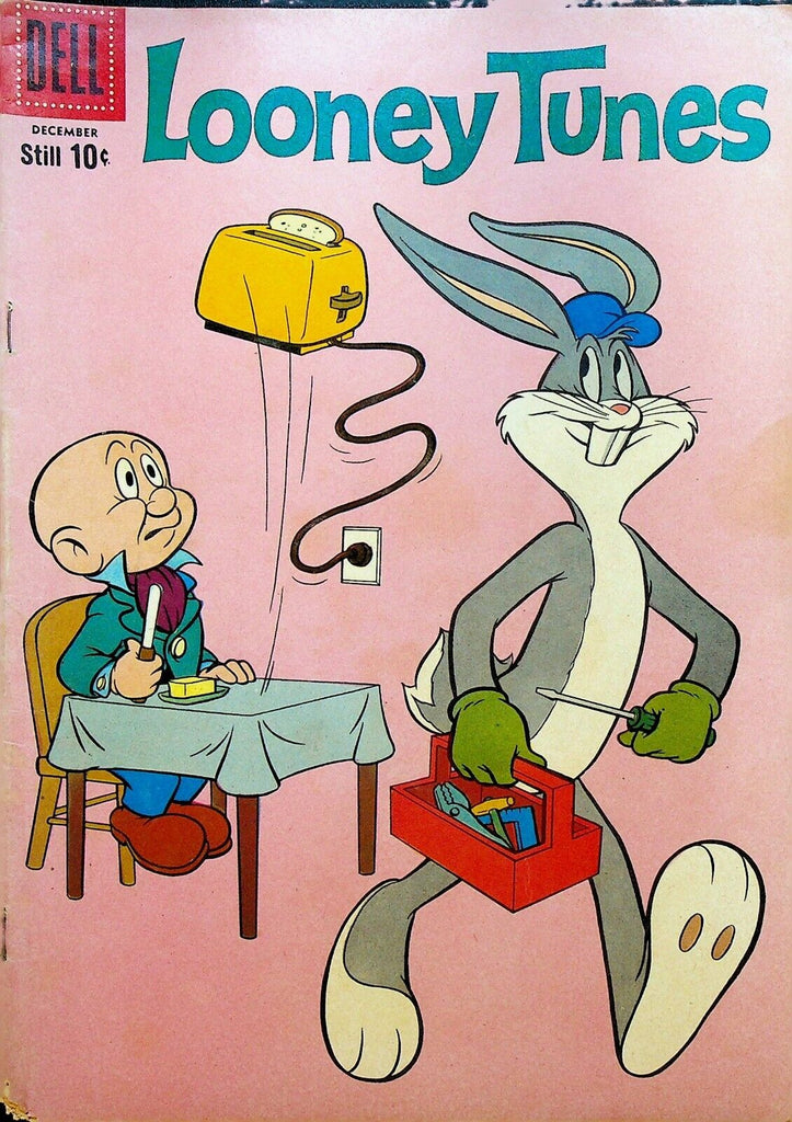 Looney Tunes 218 Dell Comics 1959 Bugs Bunny Elmer Fudd Electrician Toaster