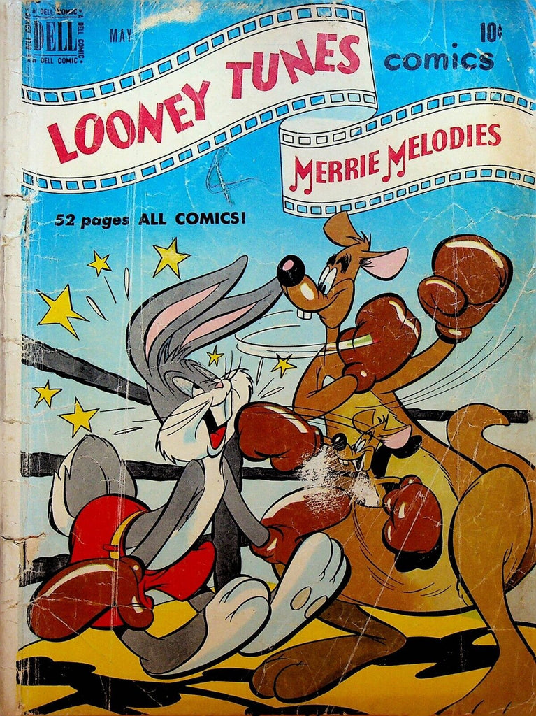 Looney Tunes 103 Dell Comics 1950 Bugs Bunny Boxing Kangaroo