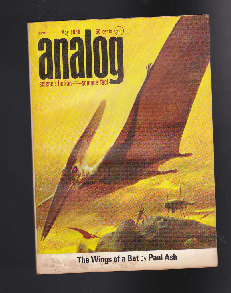 Analog Magazine May 1966 Paul Ash Gordon R Dickson Joe Poyer