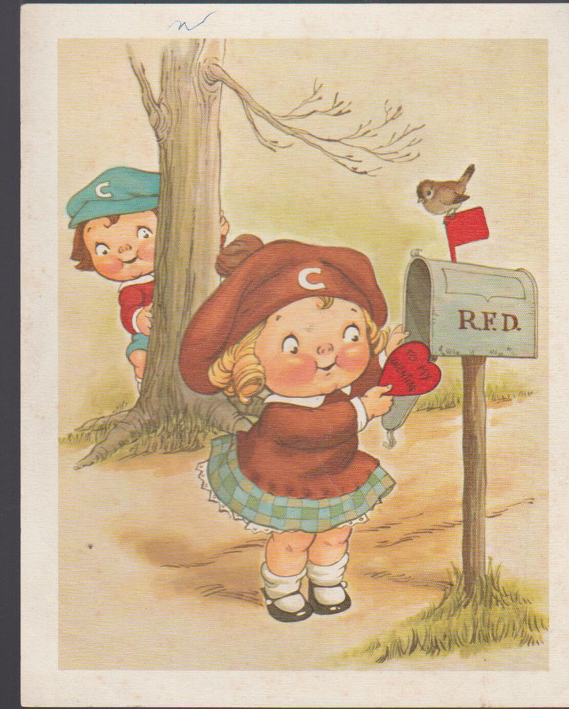 Campbell Kids Vintage Print RFD Mail Valentines Soup