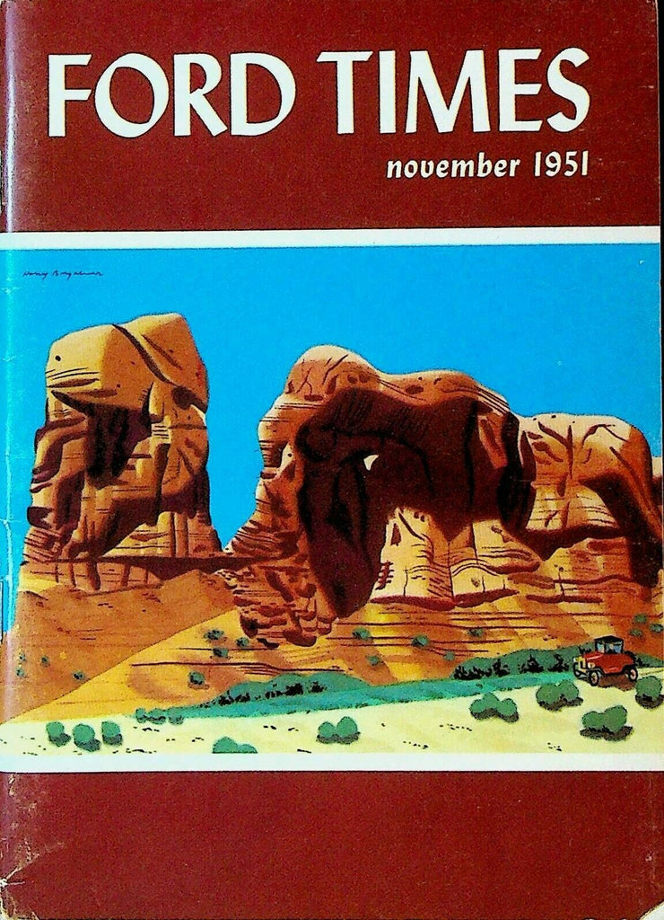 Ford Times November 1951 Greenville Mississippi Harold Titus Otter